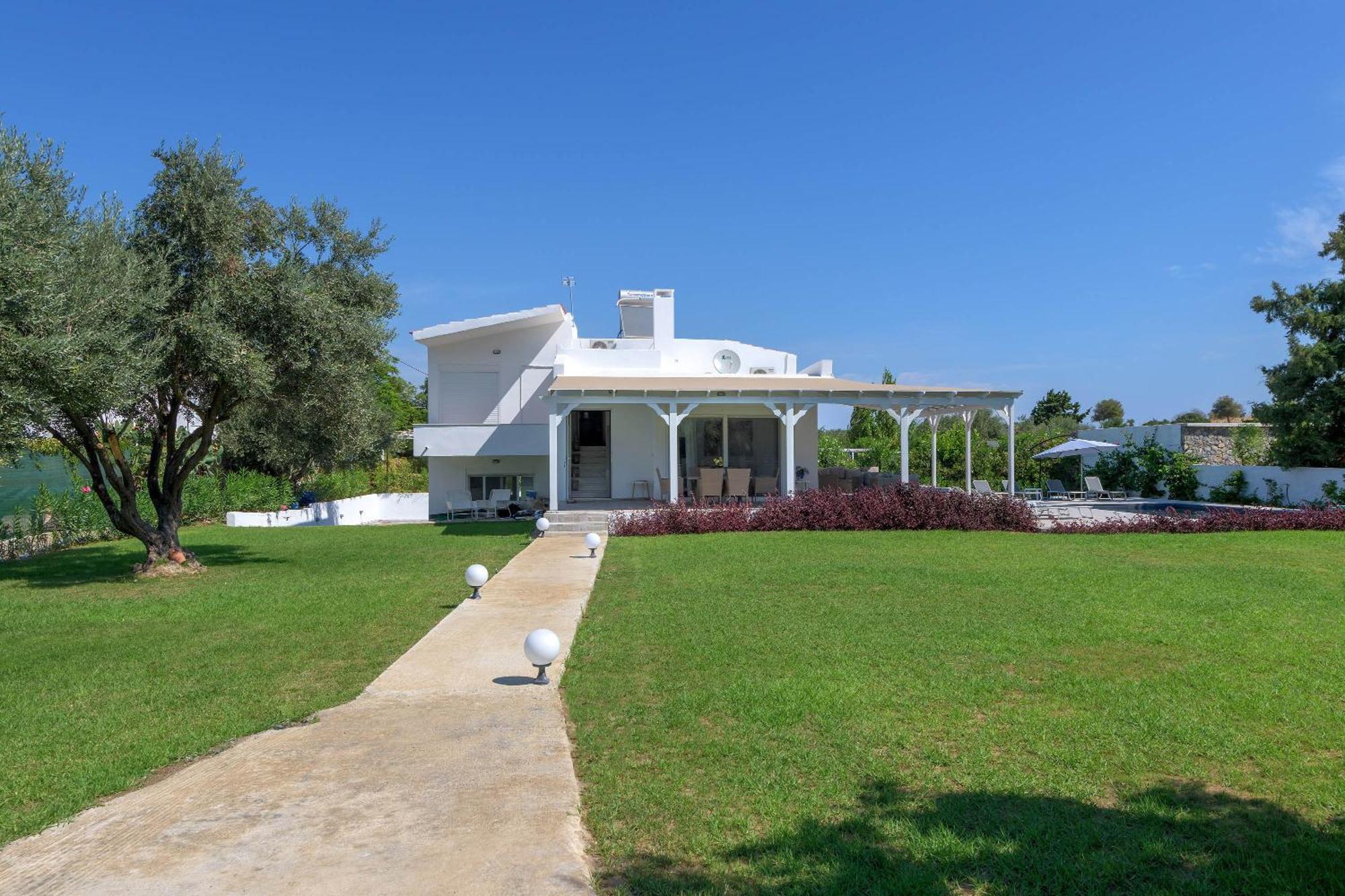 Casa Bianca Villa Kolymbia Exterior foto